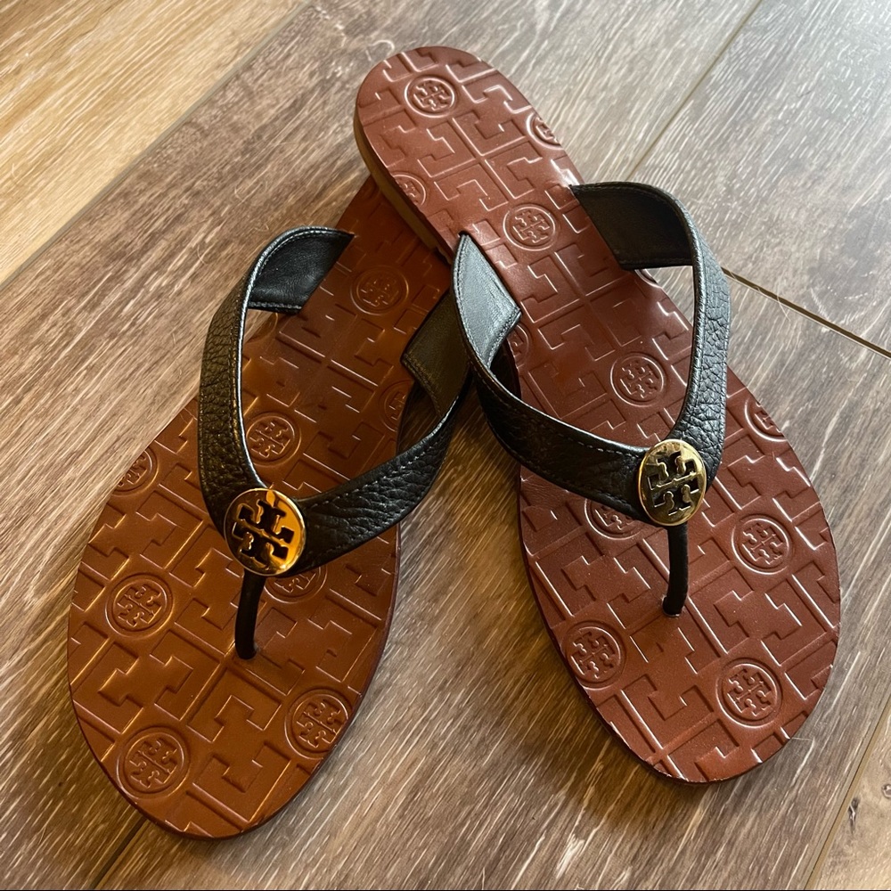 Tory Burch leather strap sandal
